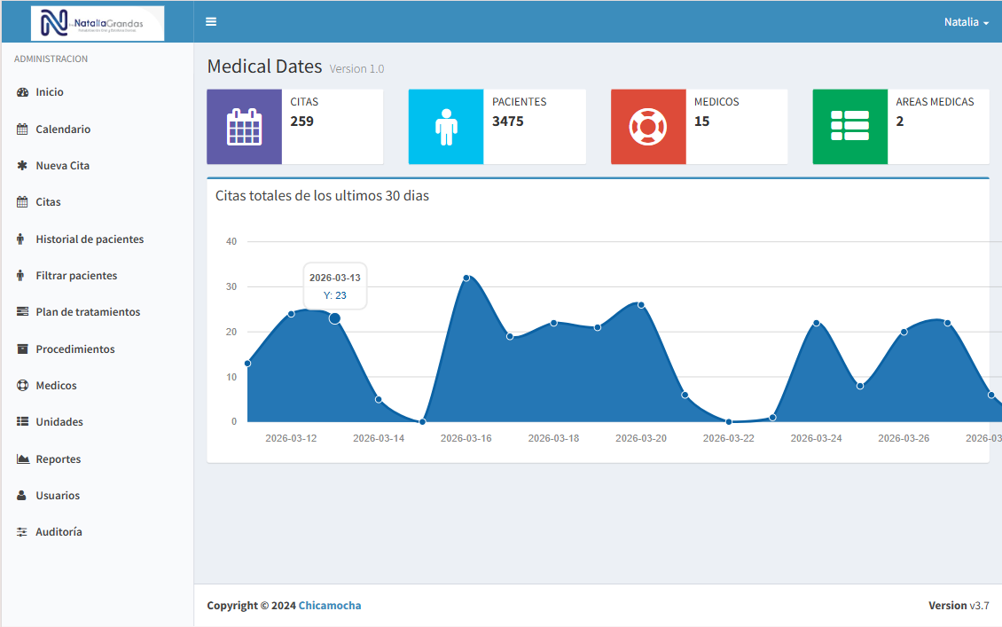 Software odontológico Clínica Dental — Grupo AndarColombia